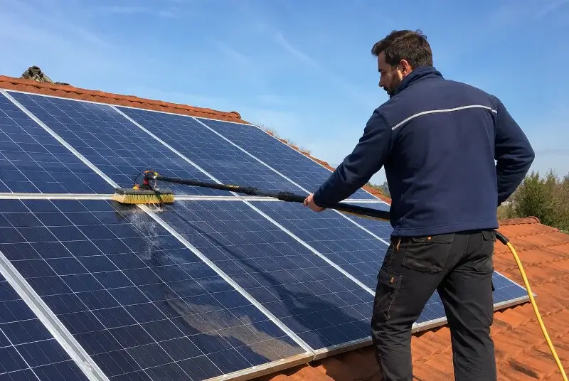 Nettoyage et entretien de panneaux solaires à Ondres